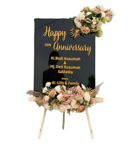 Papan Bunga Akrilik Belimbing Sari